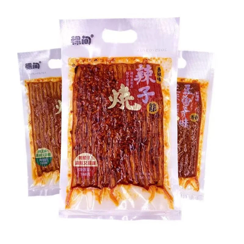 稞间山与山禾辣子烧筋芝麻烧筋香辣劲道辣条宿舍小吃火药脾气辣条