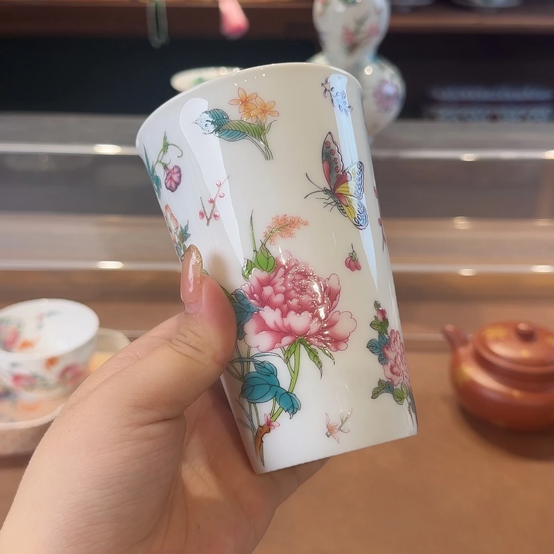 珐琅彩主人第茶具茶具