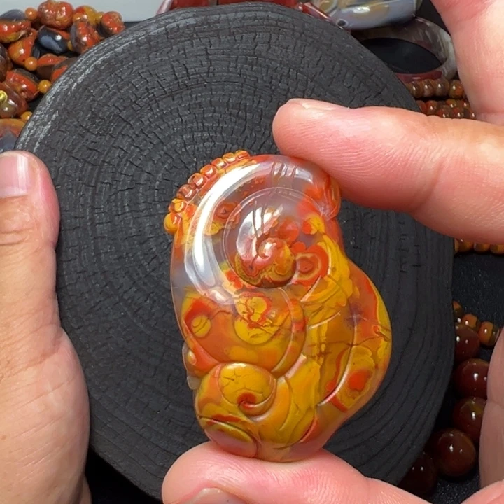 未镶嵌颈饰玛瑙/玉髓