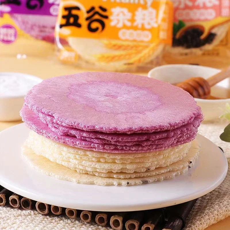 【60片/箱】风吹饼低脂潮汕风味多口味营养早餐饼干零食30片