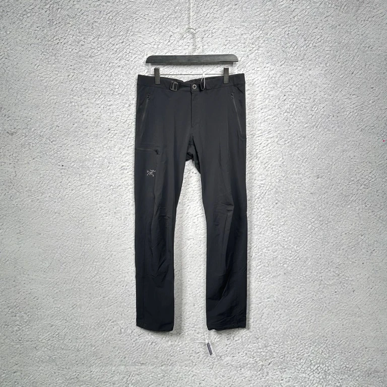 99新 ARC'TERYX/始祖鸟 黑色gamma pant长裤/M码
