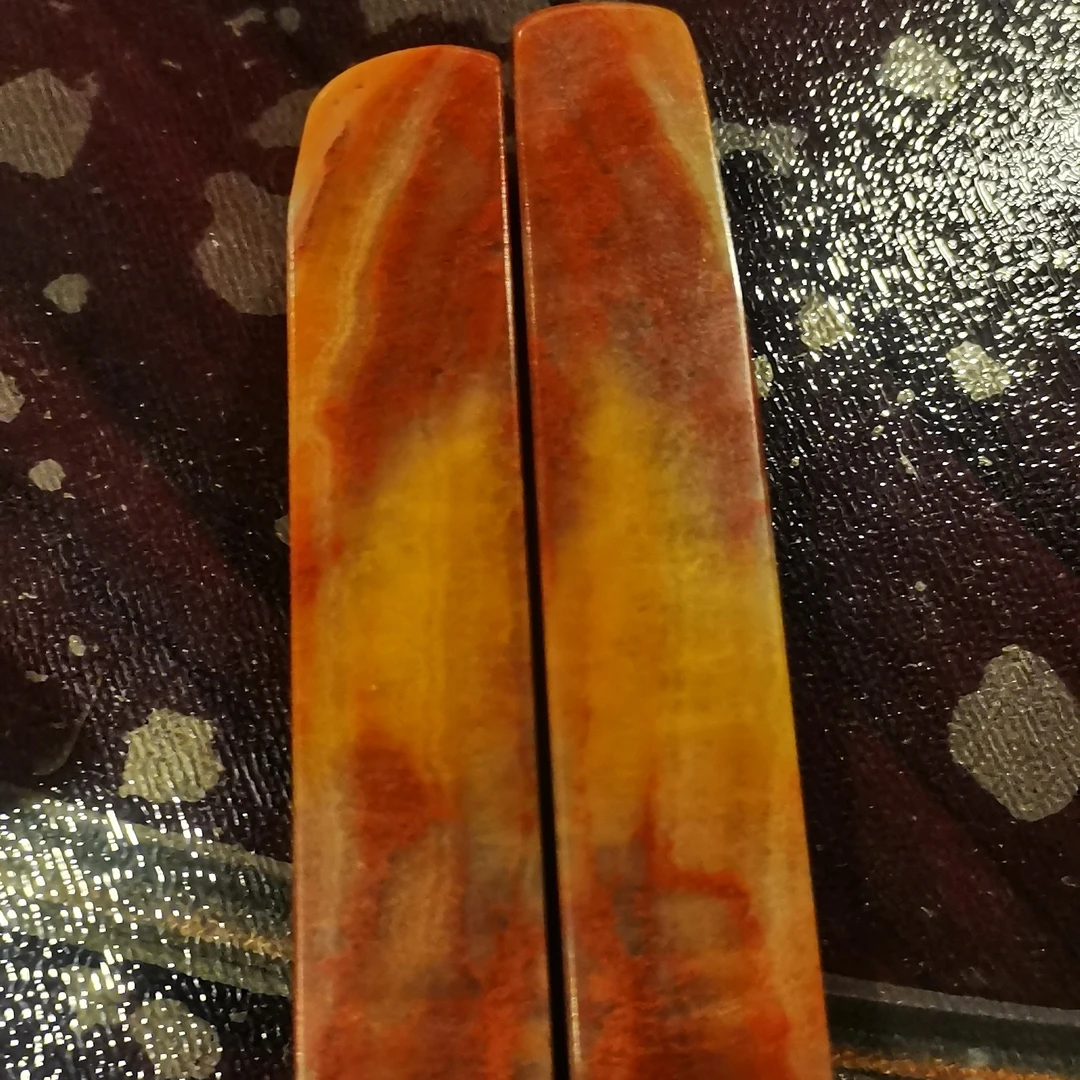 一对杜林精品小摆件