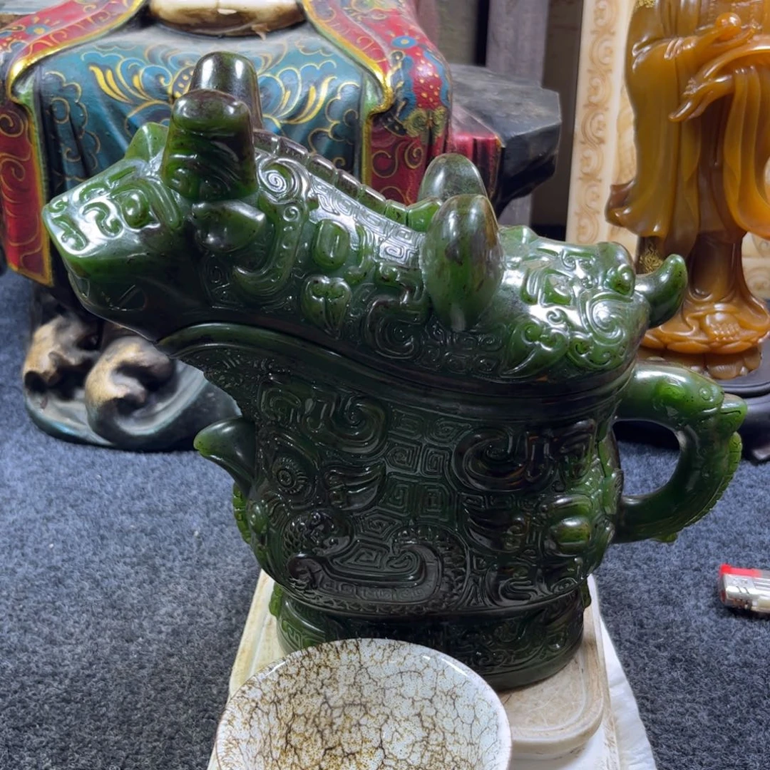瓷片精美手工制作瓷瓶