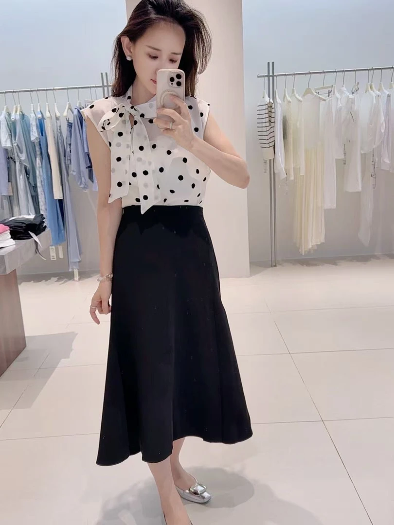 半身裙-艾家351502时尚高腰气质鱼尾裙