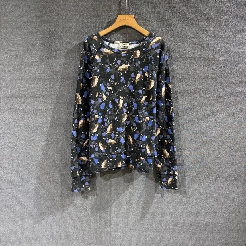 99新 Acne studio （pm）陨石满印圆领卫衣 s码/9416