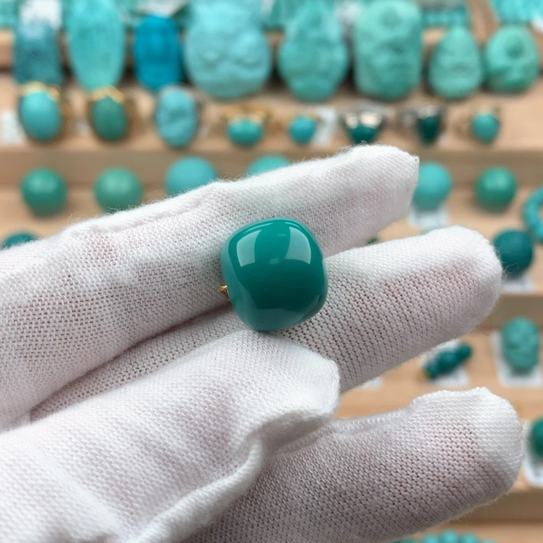 绿松石配饰未镶嵌14.1-12.6