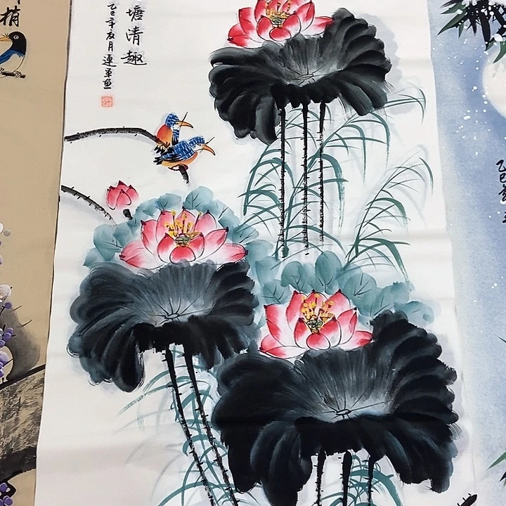 小周画廊的直播间