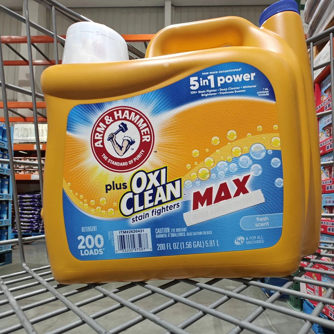 【Costco】清新香型柠檬香去污洗衣液家用抑菌洗衣液美国进口