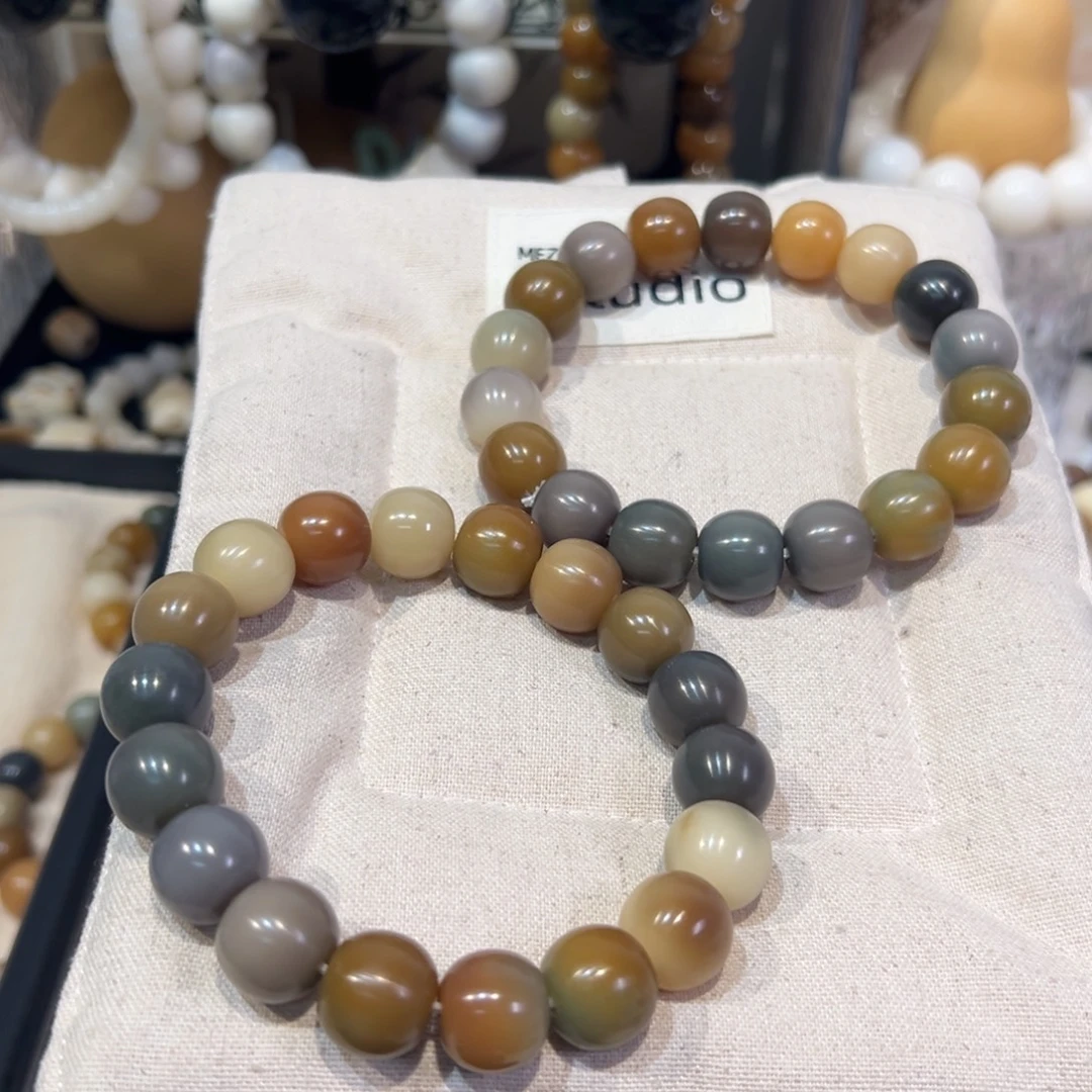 菩提根/象牙果吊坠彩糯元宵卡14