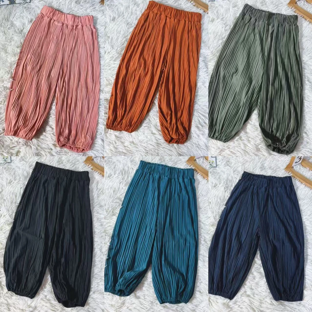 【摩卡】 韩单 百褶防蚊裤