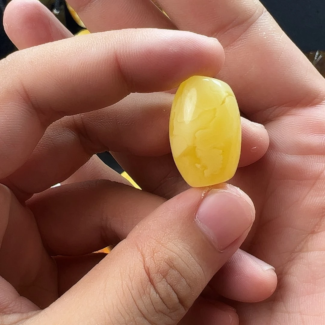 未镶嵌蜜蜡手链蜜蜡