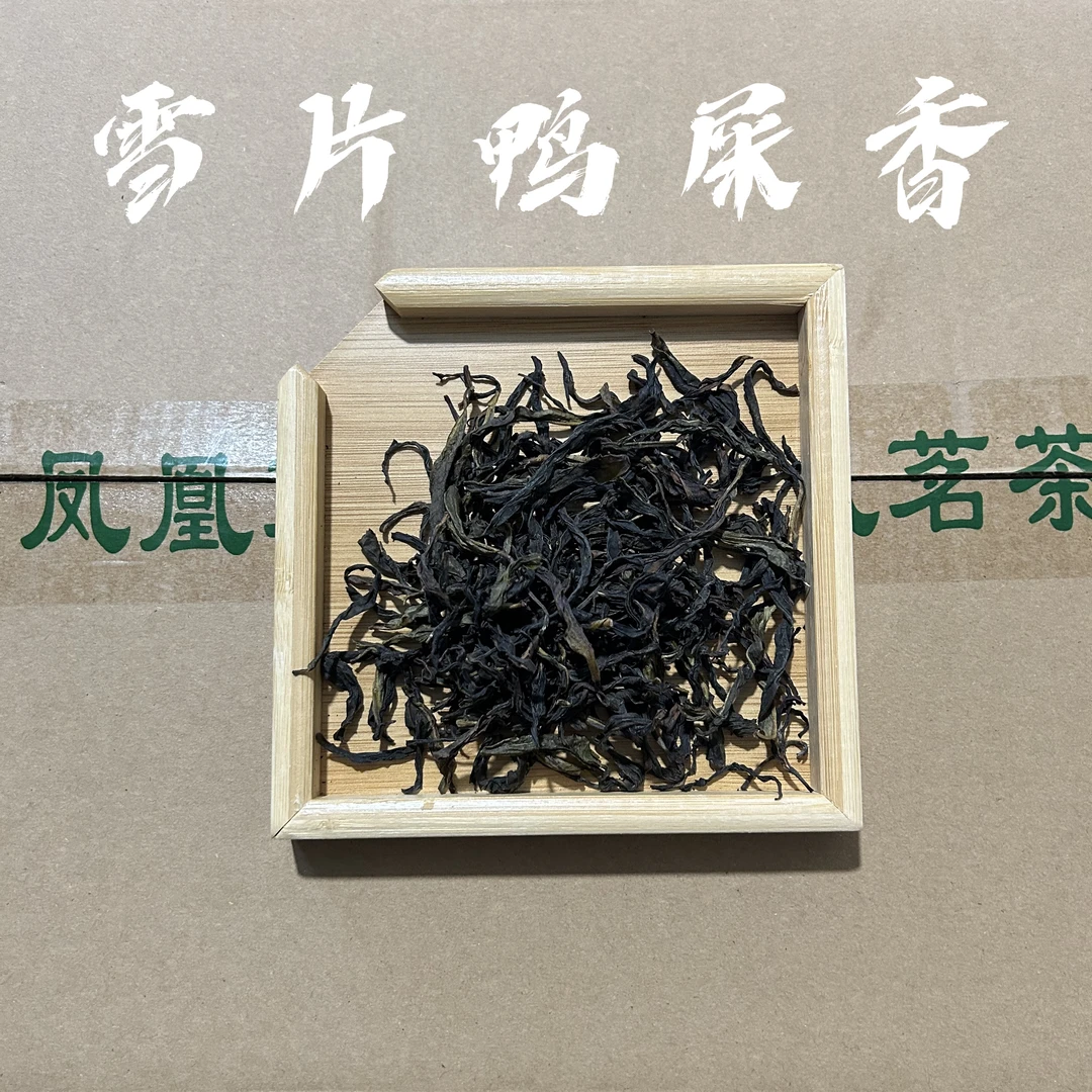 雪片鸭屎香凤凰单枞茶叶轻焙火清香型凤凰山茶农自产自销单丛茶叶