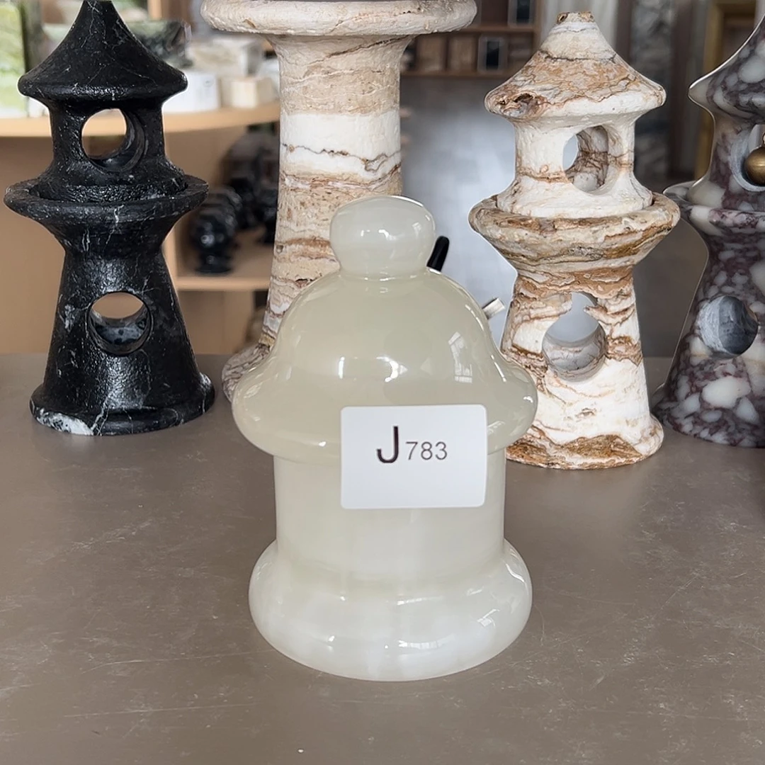 石材J783白冰储物罐