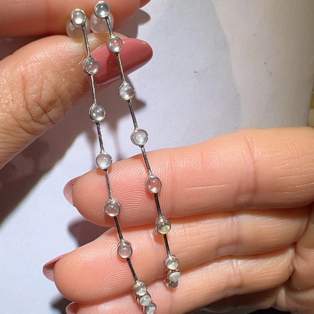 翡翠颈饰18K金镶嵌耳环