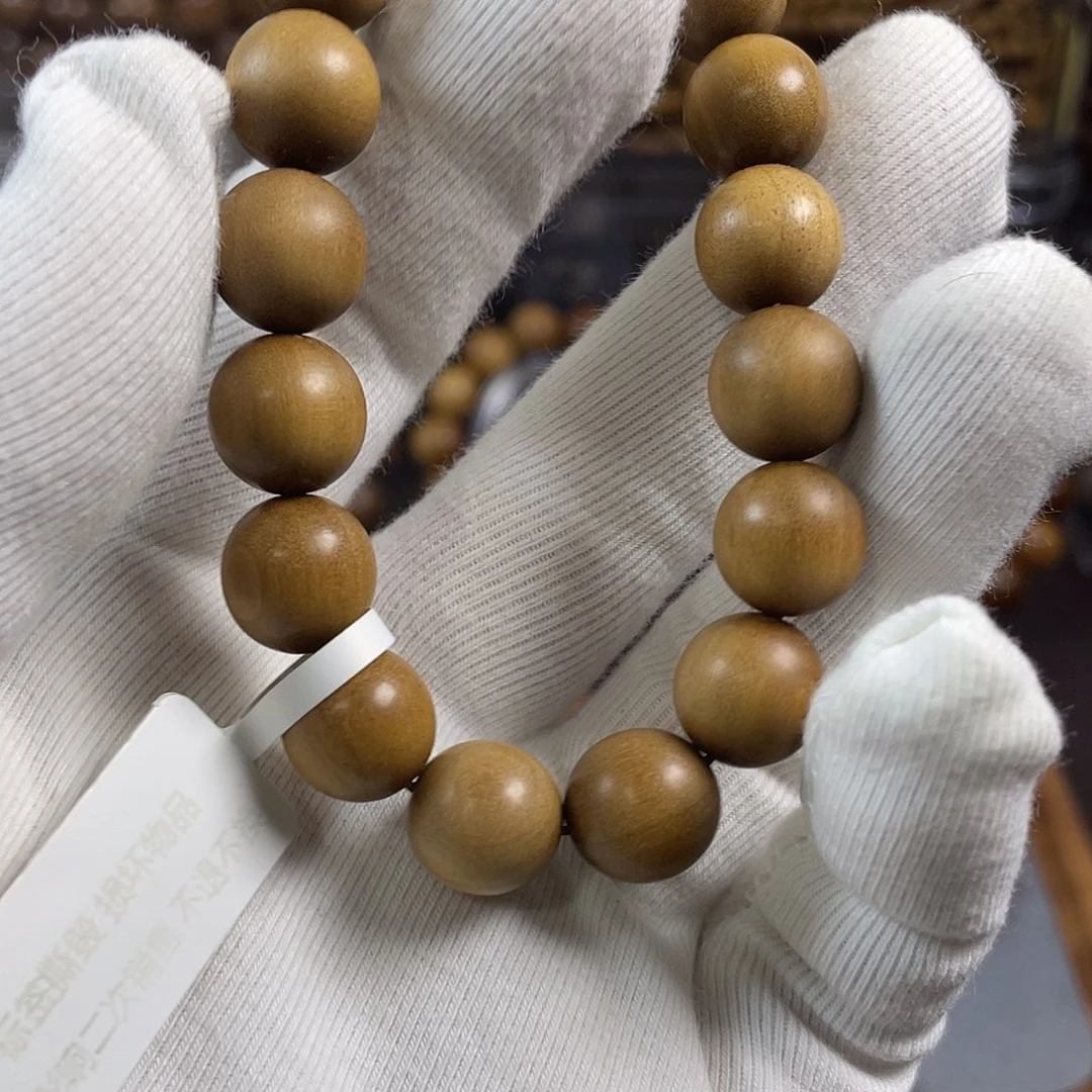 檀香木1.2顺纹黑珍珠，印度老山檀香