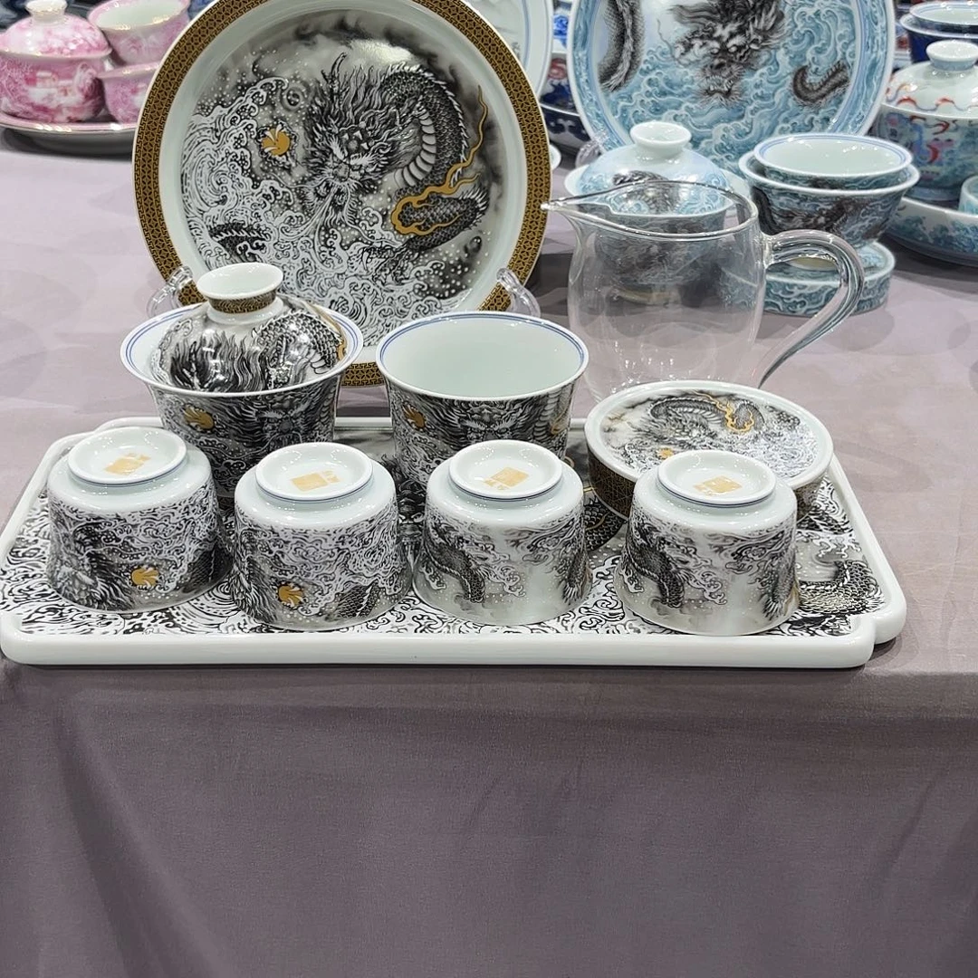 懒***渣瓷片景德镇瓷器精品展示