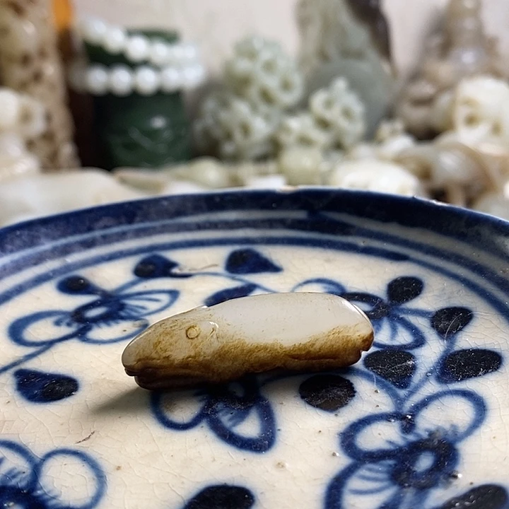 瓷片工艺品瓷盘内挂坠