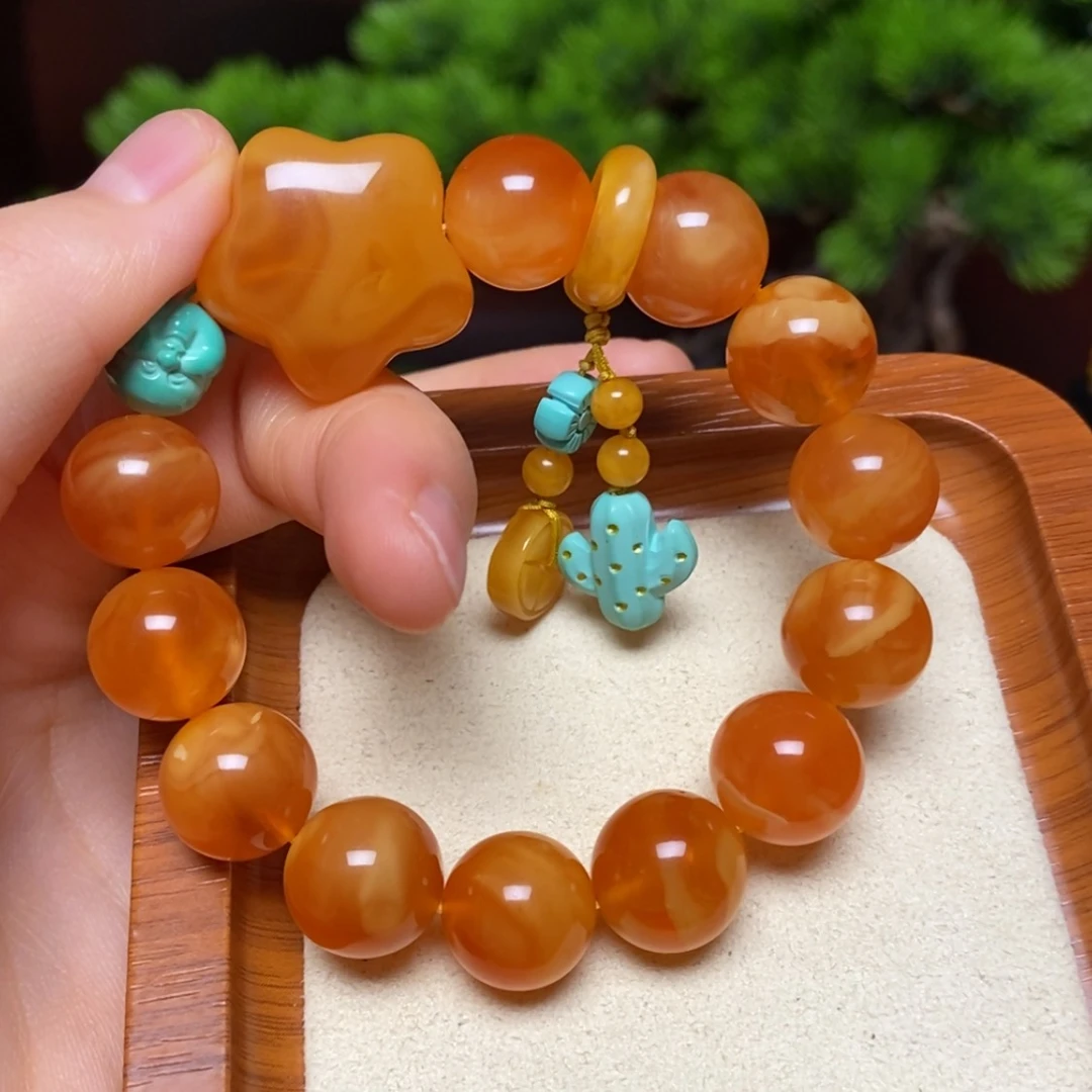 【闪购商品】手链蜜蜡未镶嵌手串