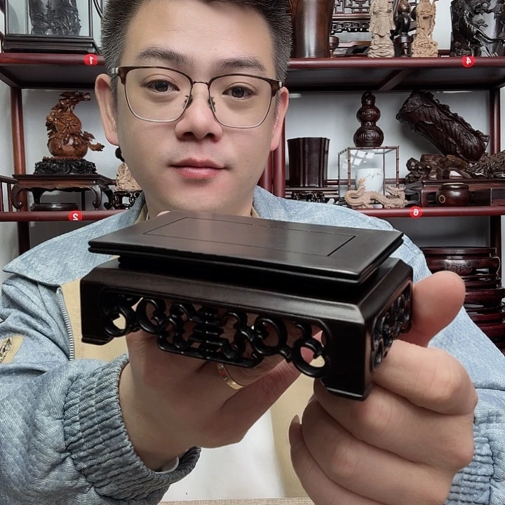 紫光檀工艺品底座