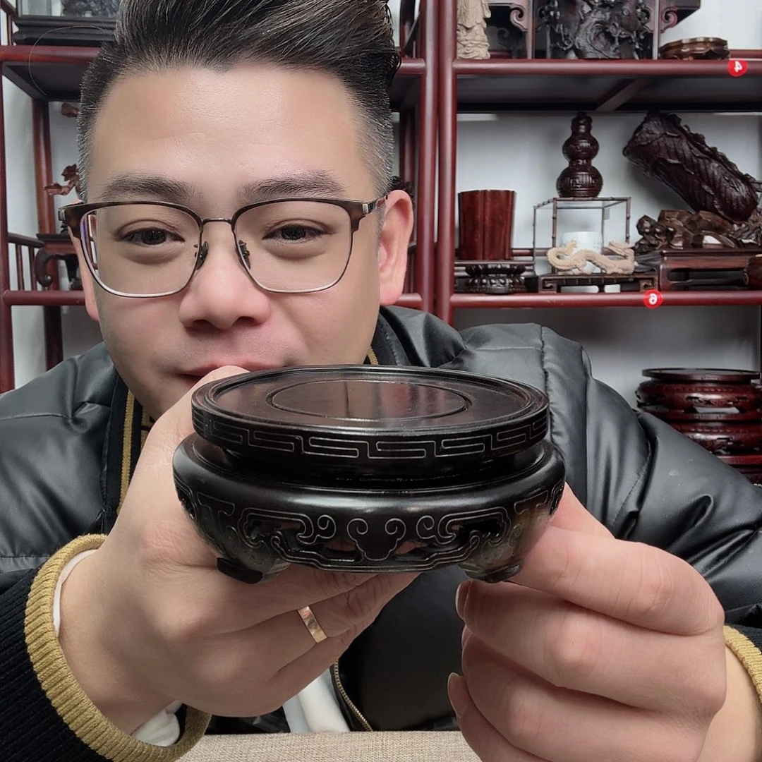 紫光檀工艺品底座