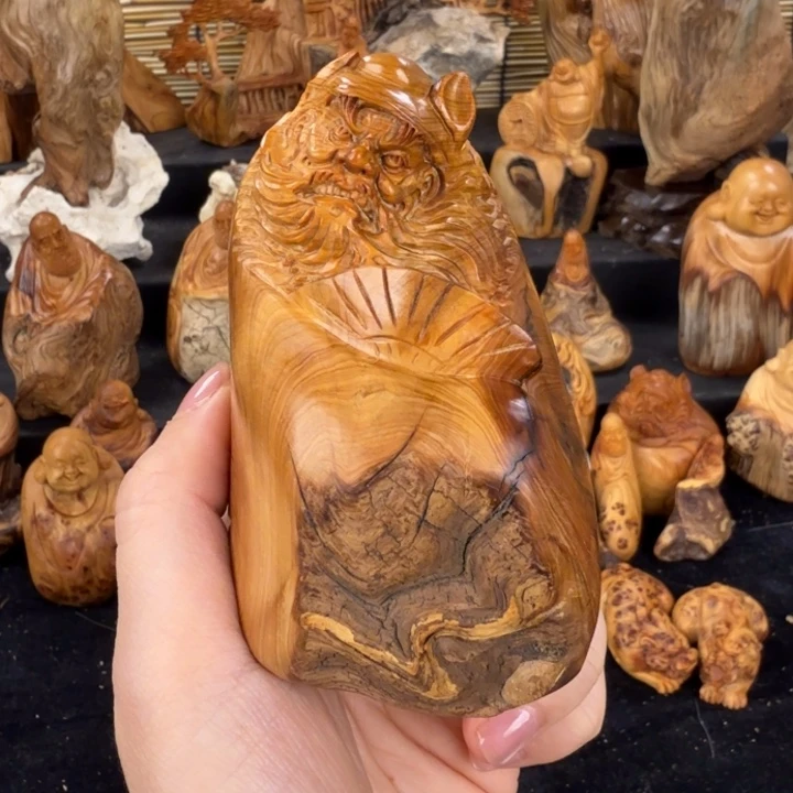 柏木（崖柏）手把件