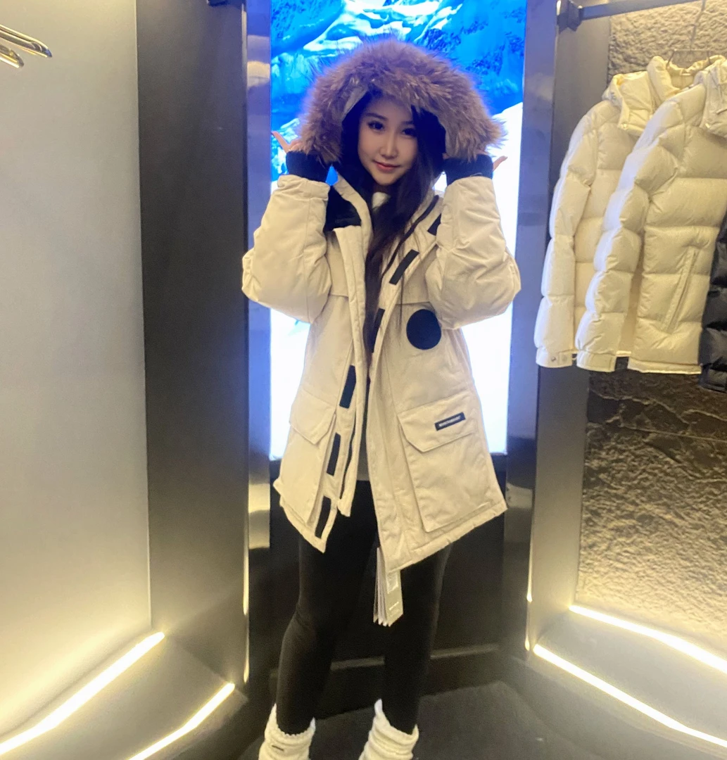 中长款情侣冬季保暖派客羽绒服