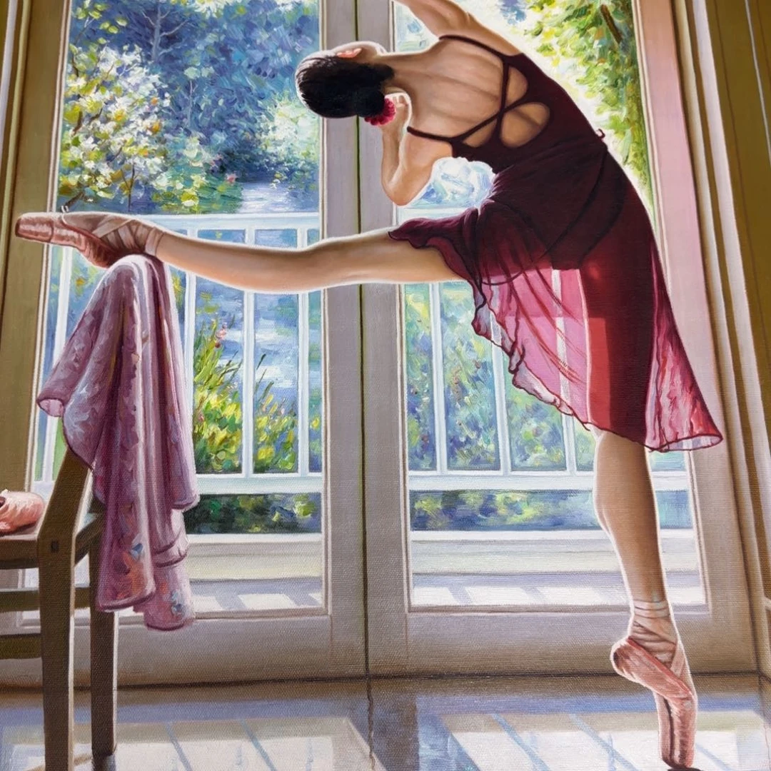 油画在干嘛啊我的天我