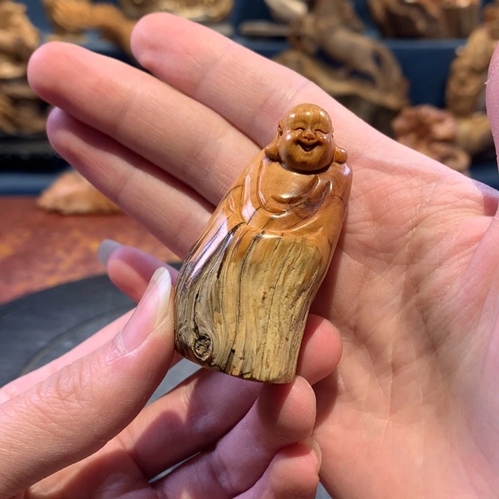 柏木（崖柏）根雕摆件