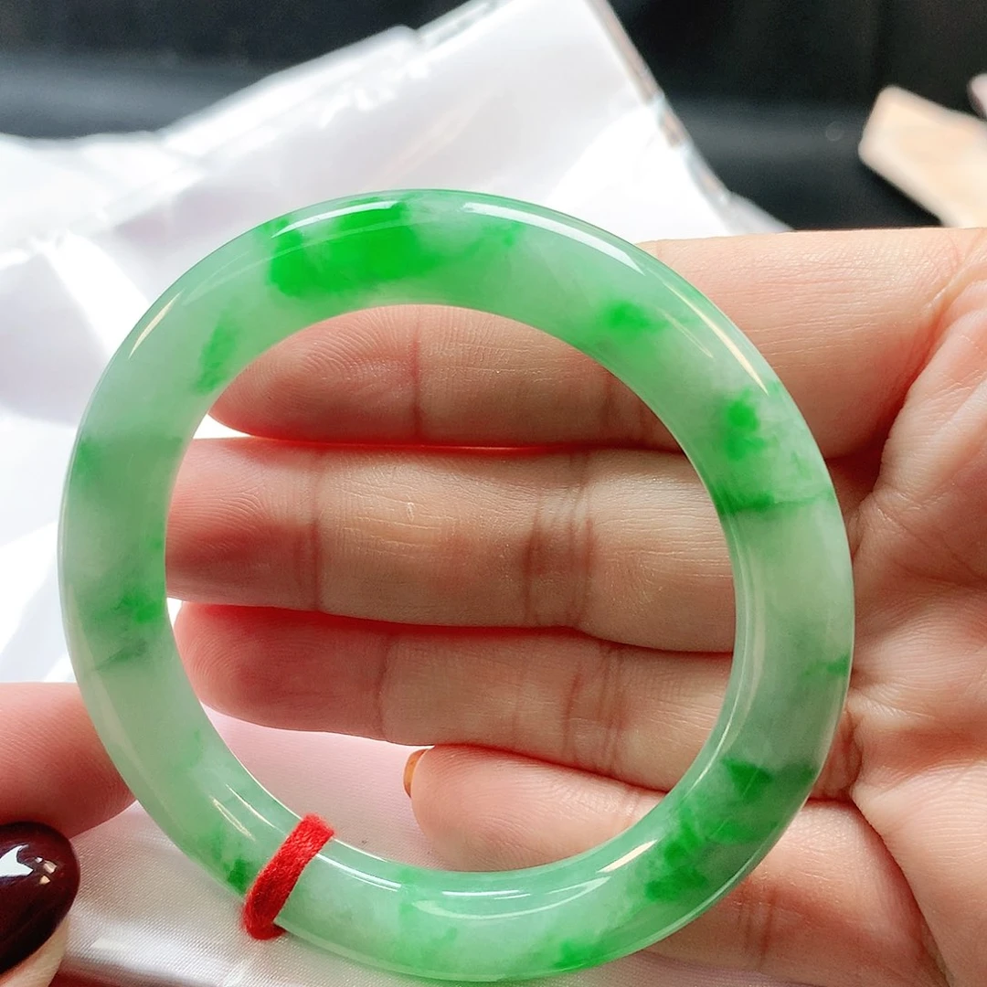 未镶嵌手镯翡翠圆条2872