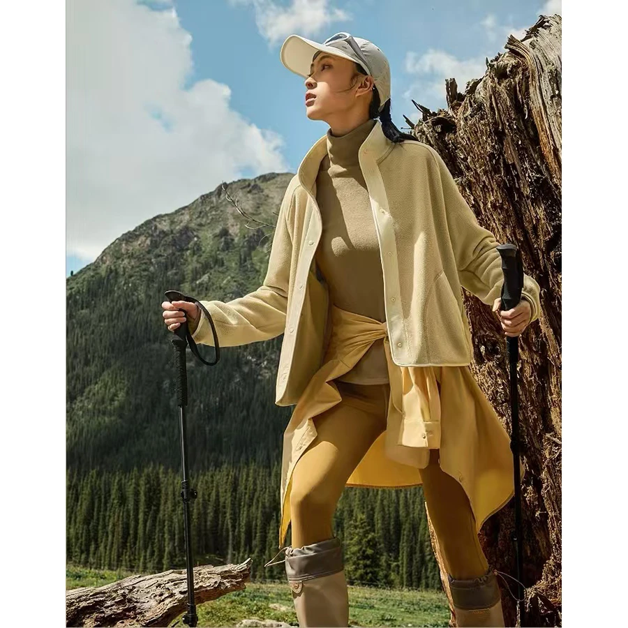 B门店4&59！最卷外套搭子！软颗粒绒/300g云朵触感轻便外套女C19927