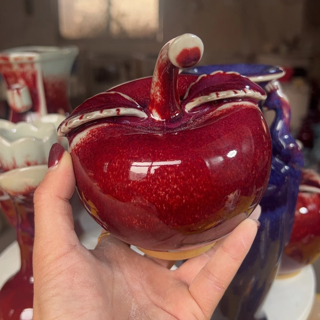 摆件郑家钧窑摆件