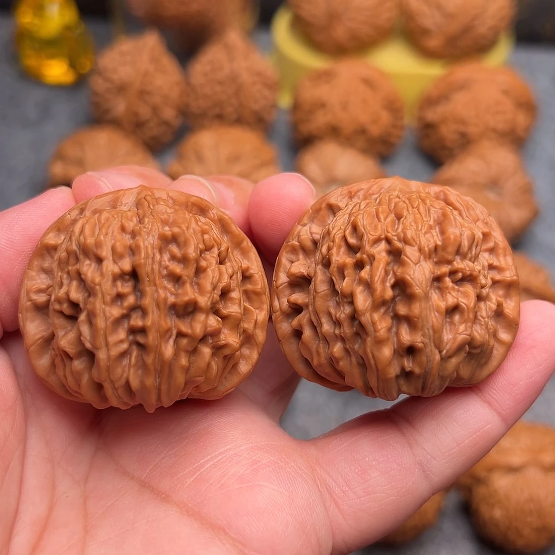 文玩核桃把件42精品四座楼