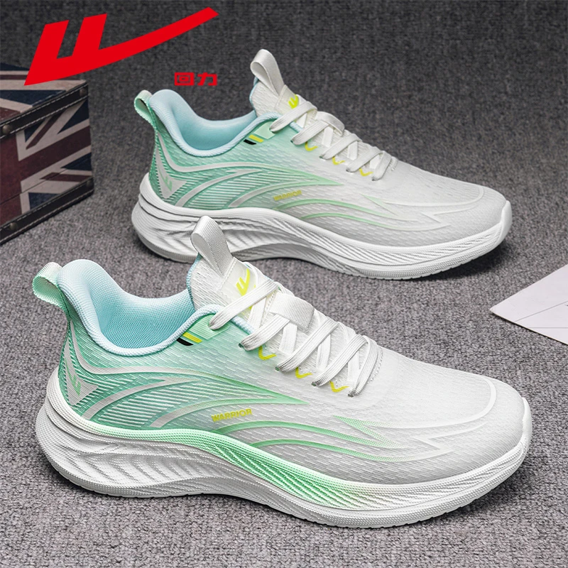 回力男鞋春季新款休闲百搭青少年跑步运动潮鞋男士轻便透气网面鞋