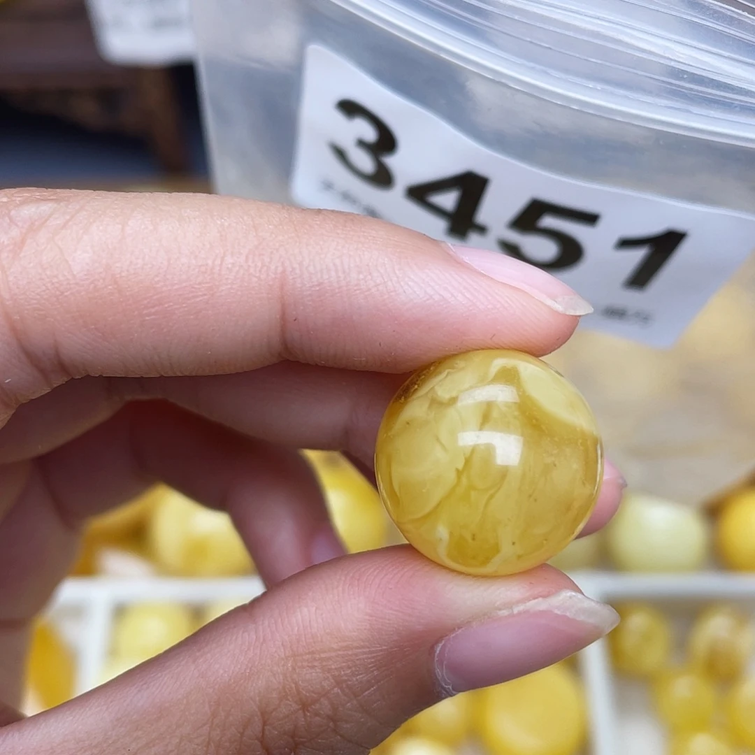 蜜蜡未镶嵌珠宝奇石粉17.6