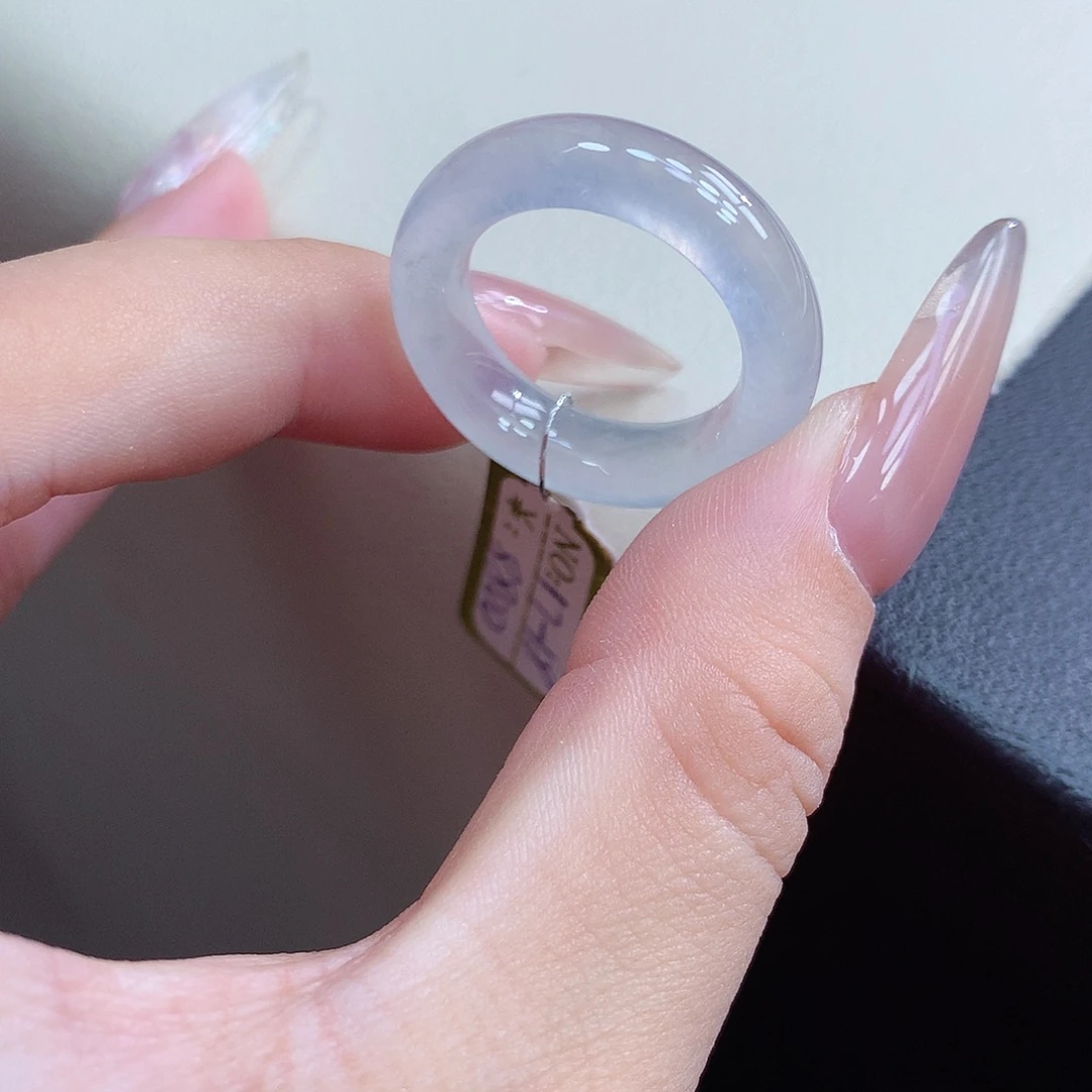 翡翠未镶嵌戒圈17-18号