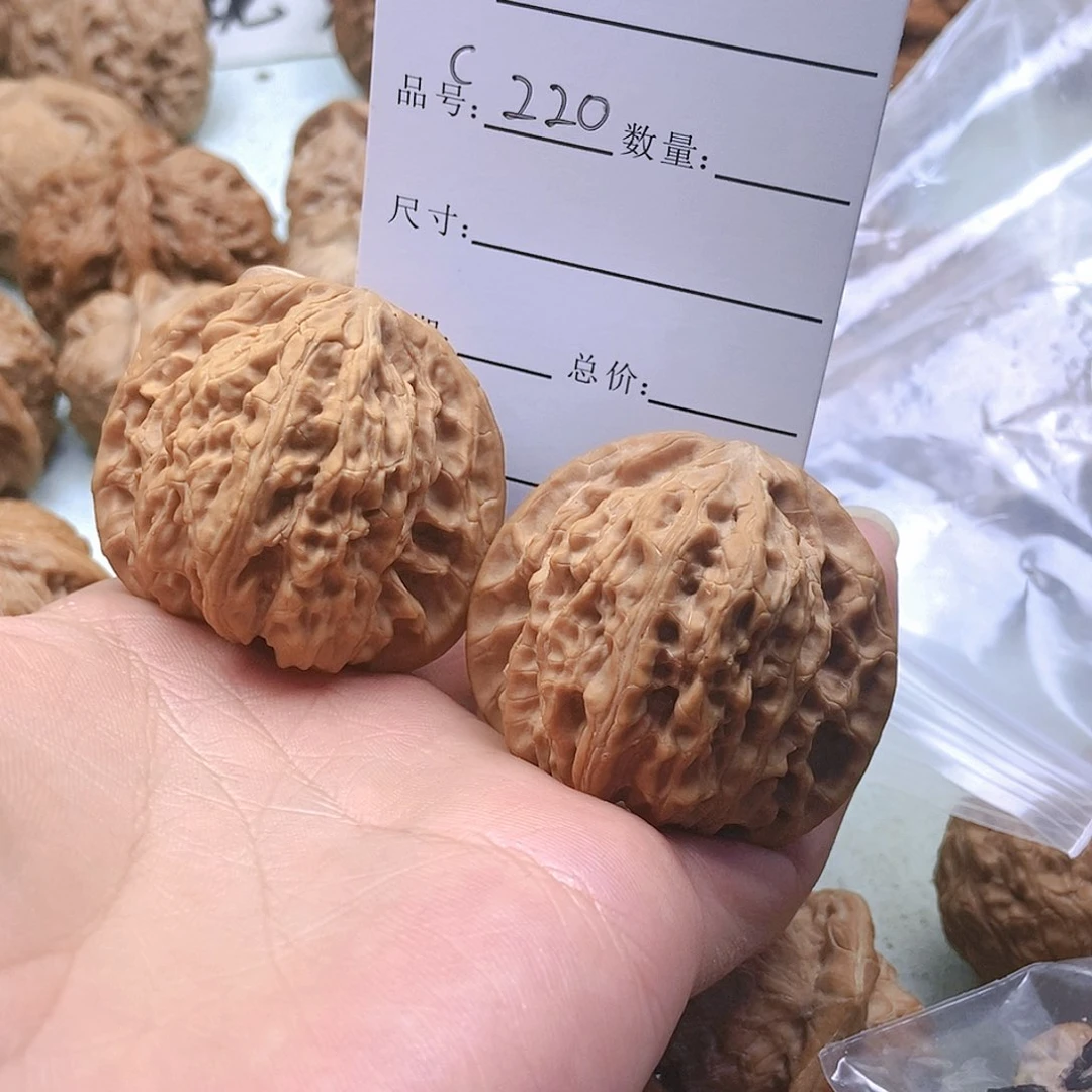 把件桃核李*旭220号全品平顶狮子头43尺