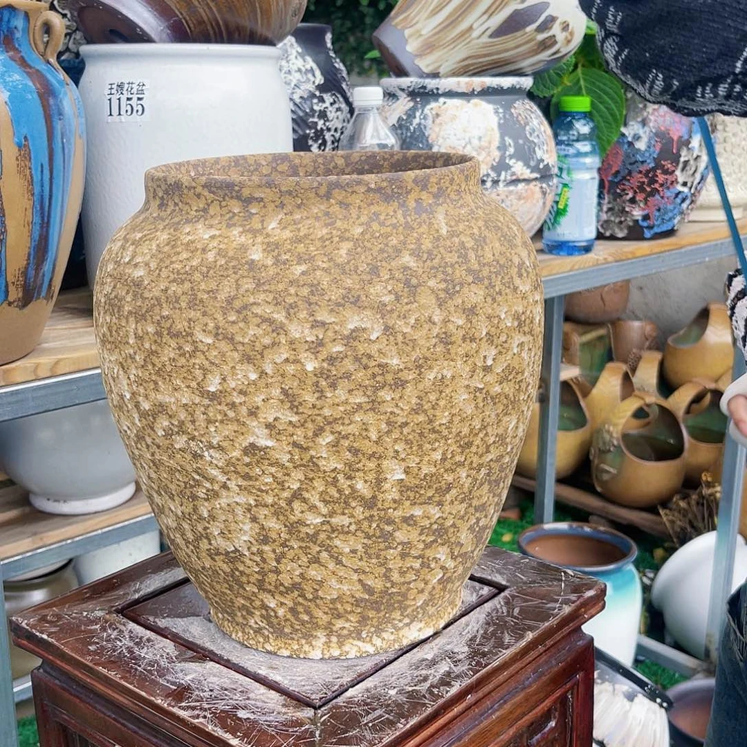 紫砂花盆王嫂花盆直播0602-福利14高32口20