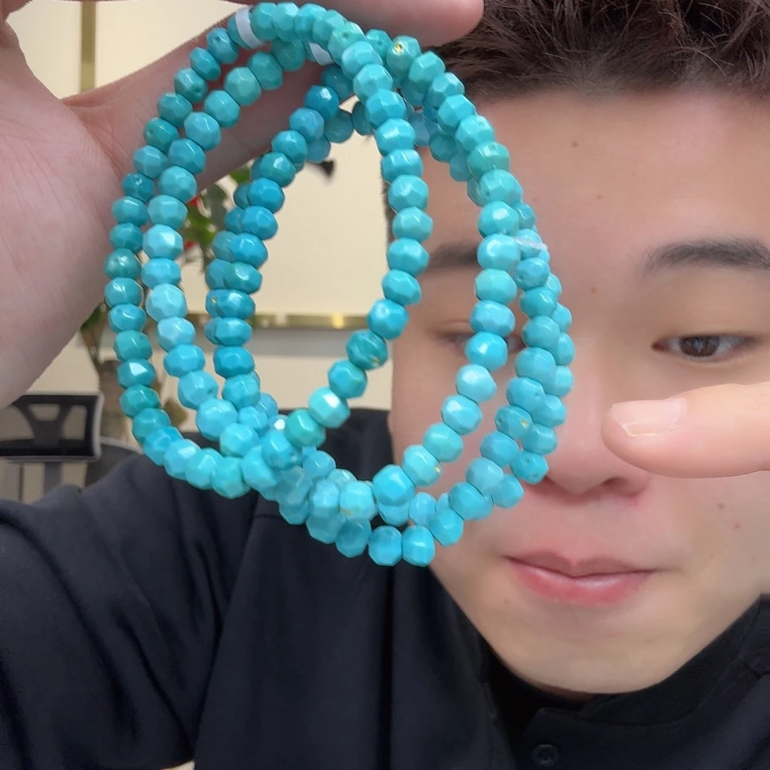 绿松石未镶嵌珠宝奇石多样性发货发其一372