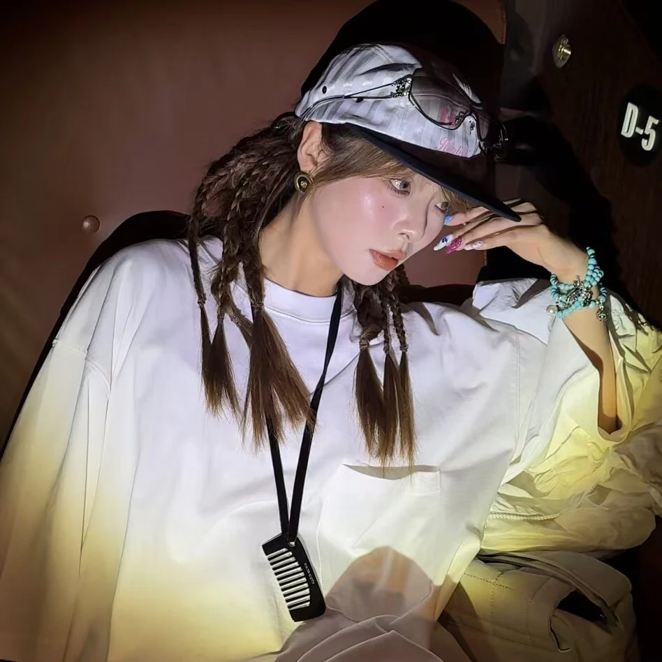 甜酷韩系山本风鸭舌帽