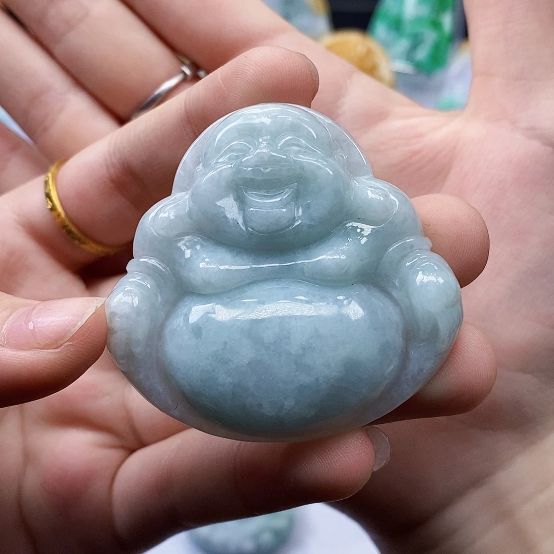 颈饰未镶嵌翡翠翡翠A货