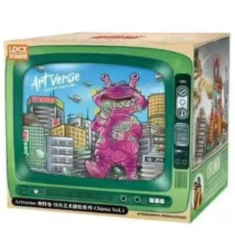 TOP TOY Artverse奥特曼怪兽艺术搪胶系列Chima Vol.1搪胶盲盒玩具礼物