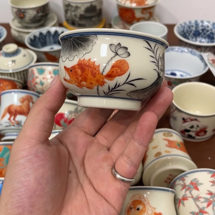 摆件陶景德镇陶瓷老陶