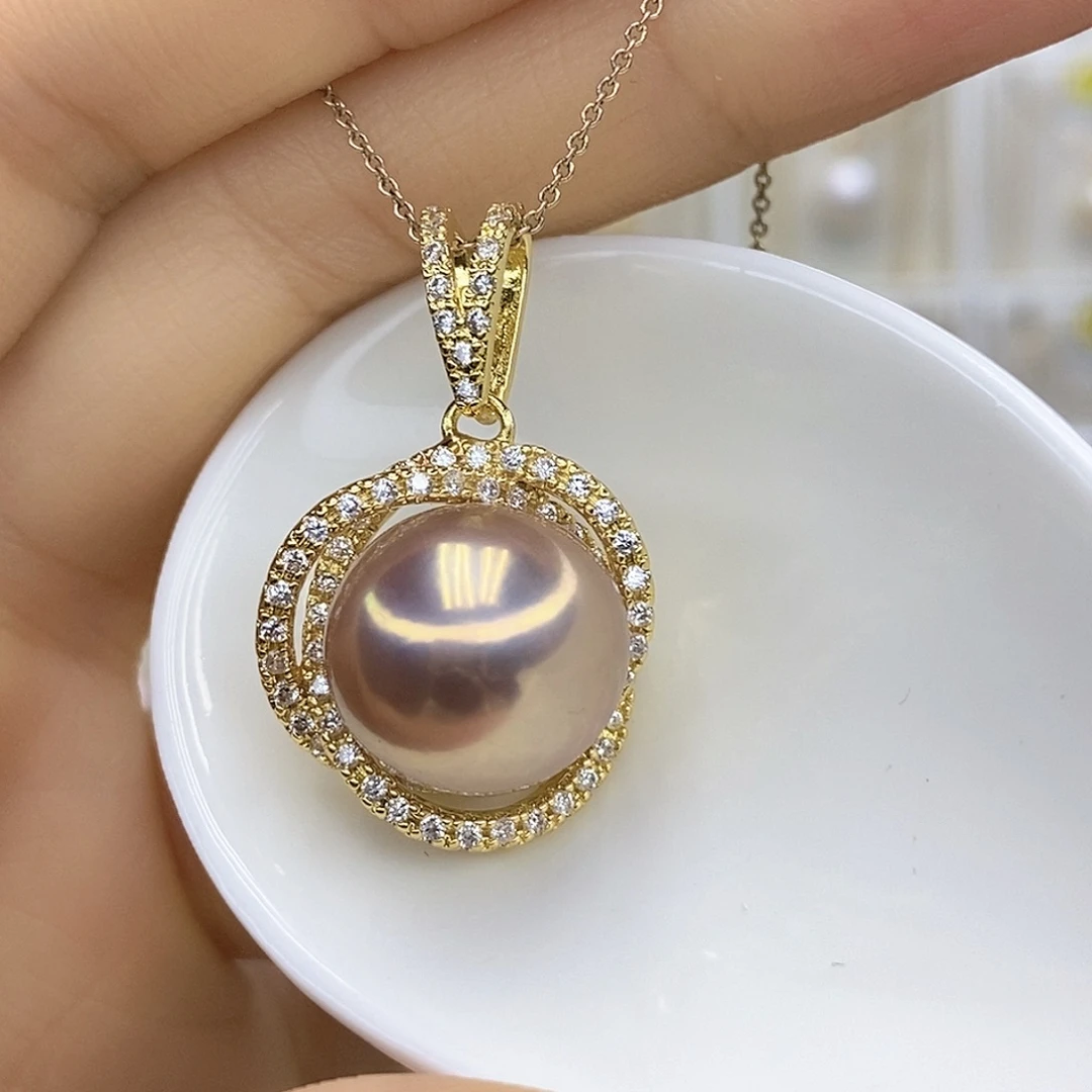 未镶嵌吊坠(赠链)淡水珍珠