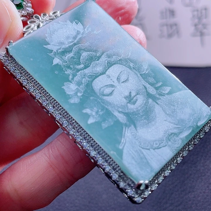 翡翠颈饰未镶嵌988888888