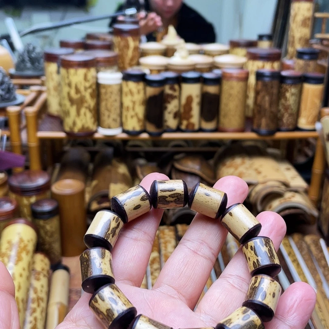 开***铺老梅鹿竹手串大哥拍下