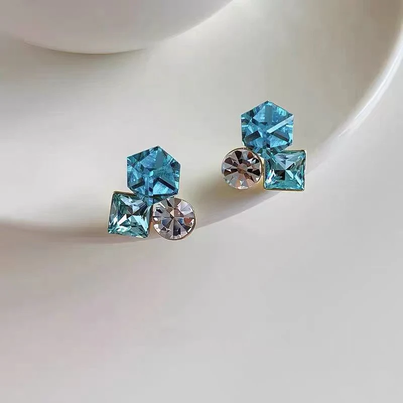 合金耳饰  BIBI【夏日冰块】耳针EH200