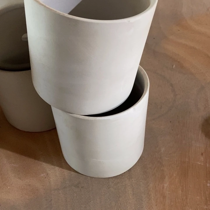 瑕疵白陶11×11-2