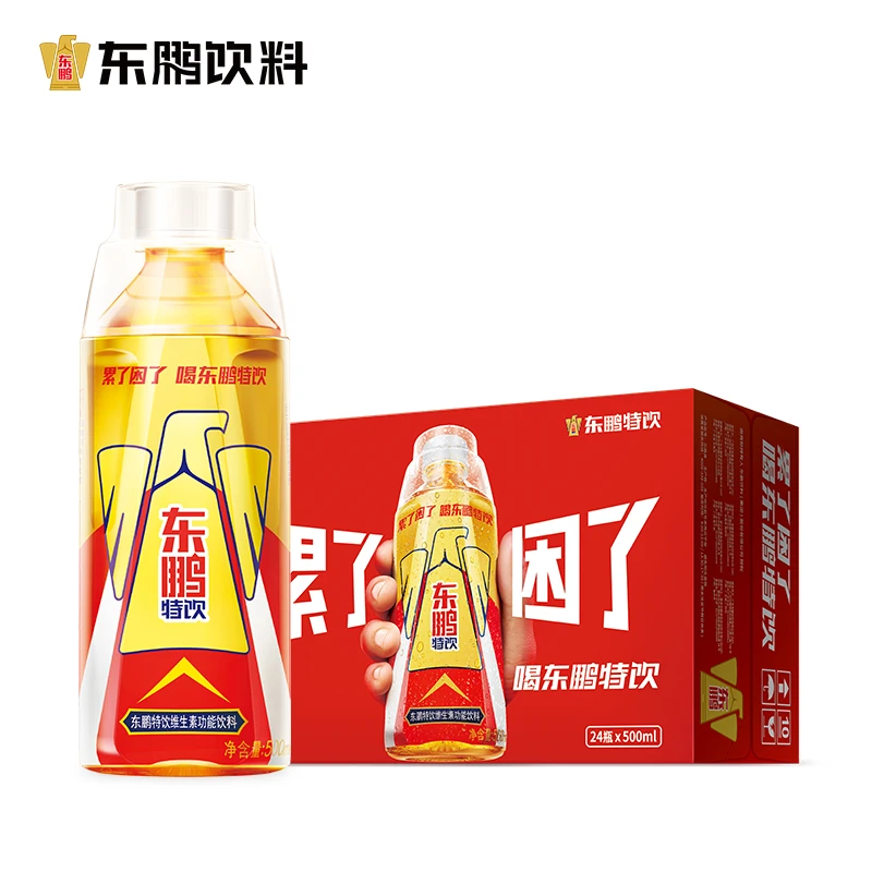 东鹏特饮维生素功能饮料健身怕疲劳熬夜补充能量500ml*东鹏特饮