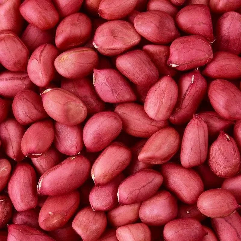 红皮花生米新货小粒新鲜花生仁1斤左右