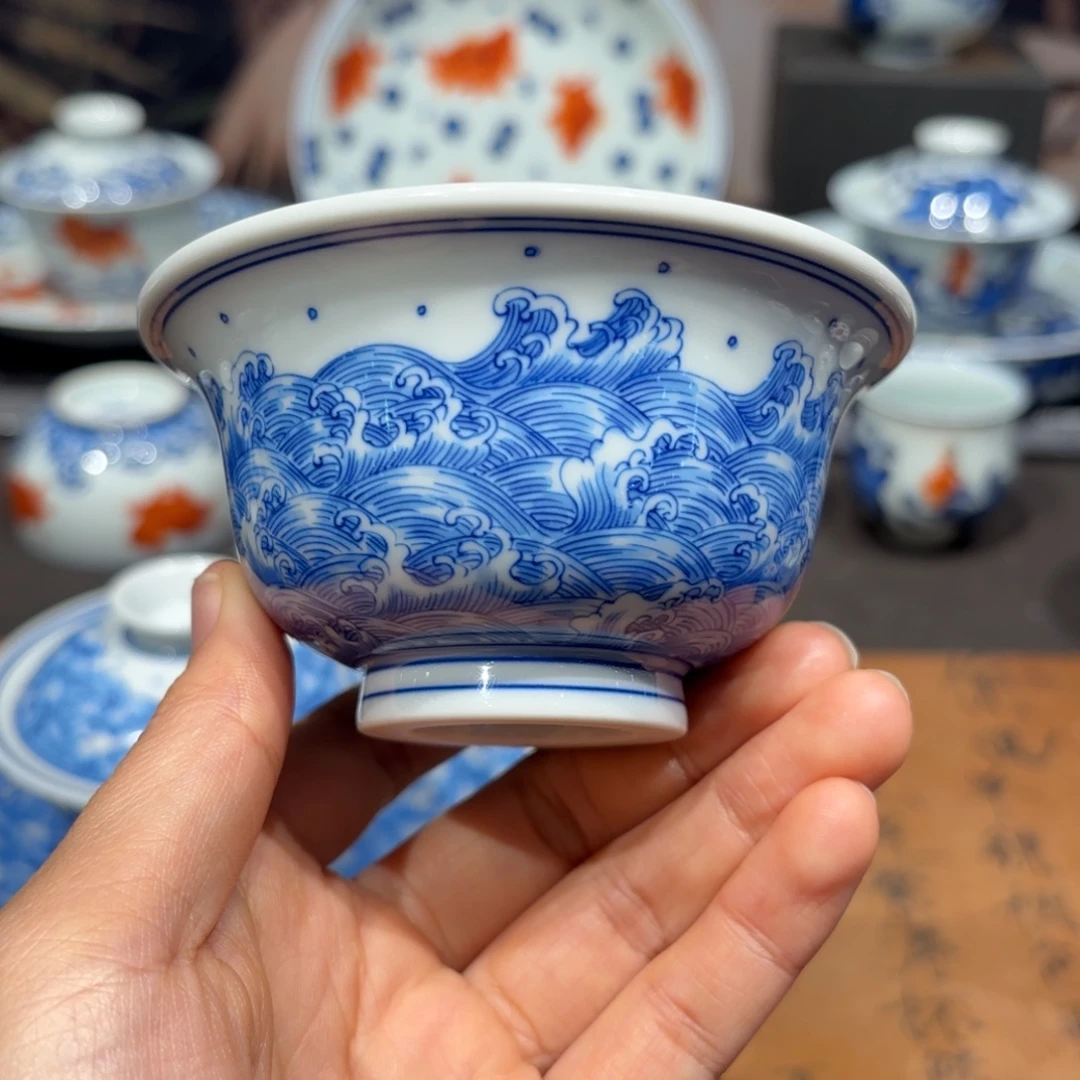 手工手绘陶瓷茶具